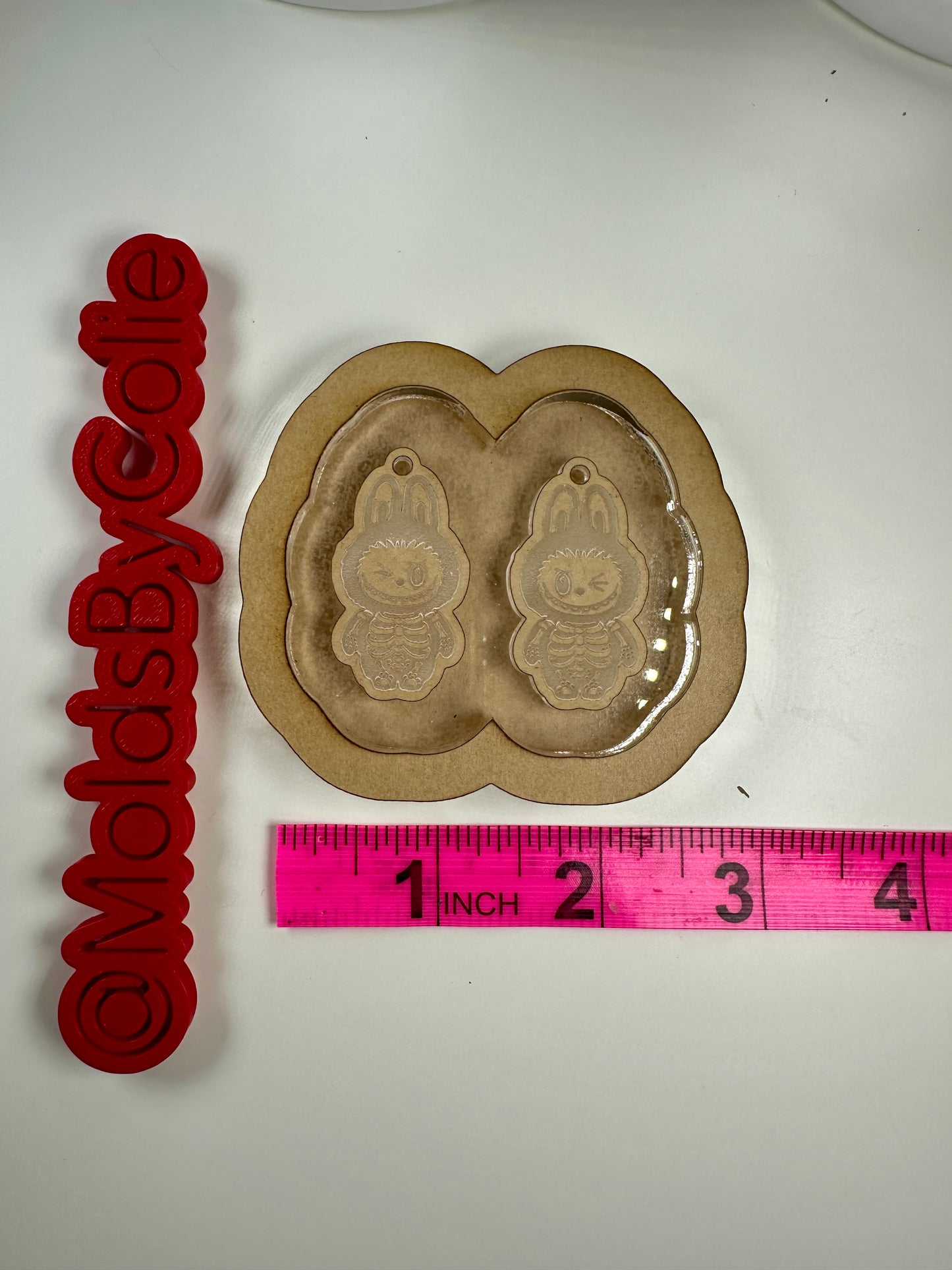 Skeleton Bubu Dangle Earrings - Silicone Mold