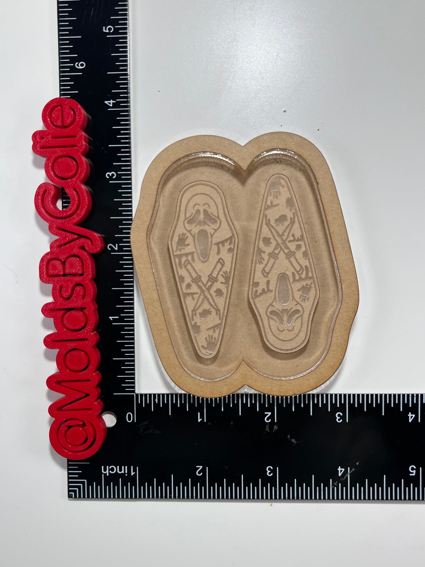 Ghostface Hair Clips