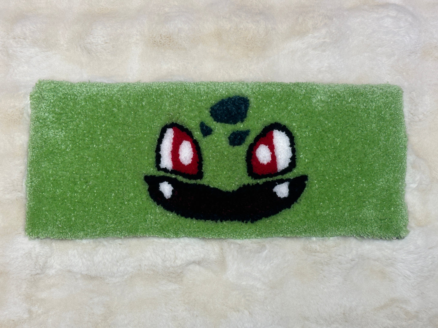 Grass Seed Animal - Handmade Tufted Keyboard Rug