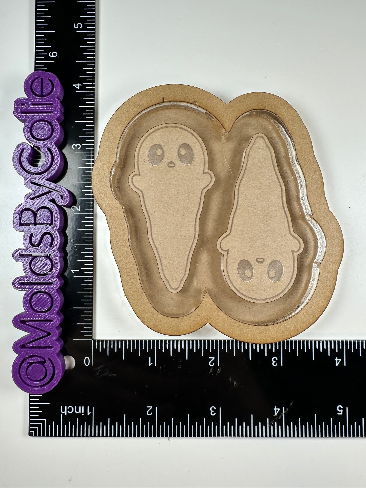 Ghost Hair Clips - Silicone Mold
