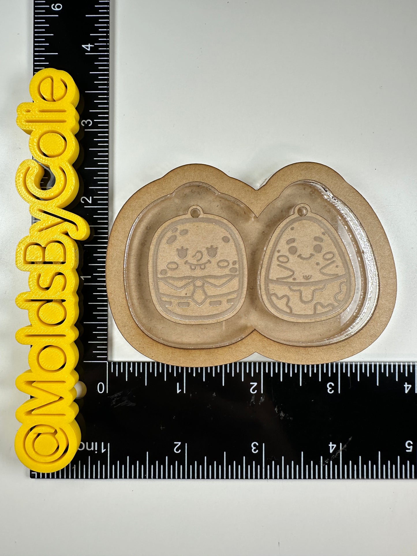 SpongeBob X Patrick Dangle Earrings - Silicone Mold