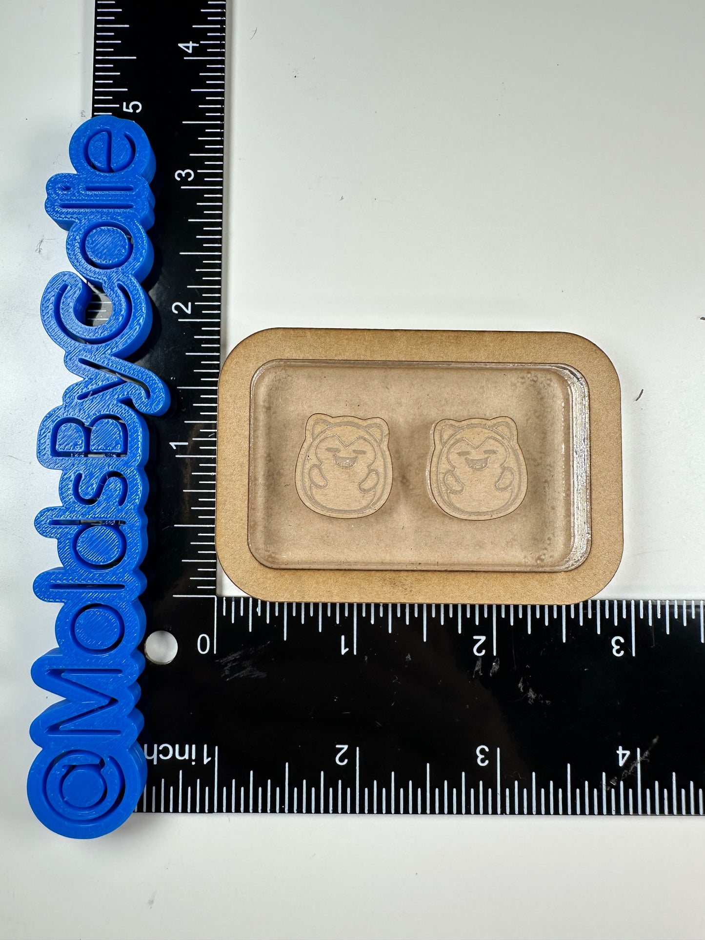 Snorlax Squish Studs - Silicone Mold