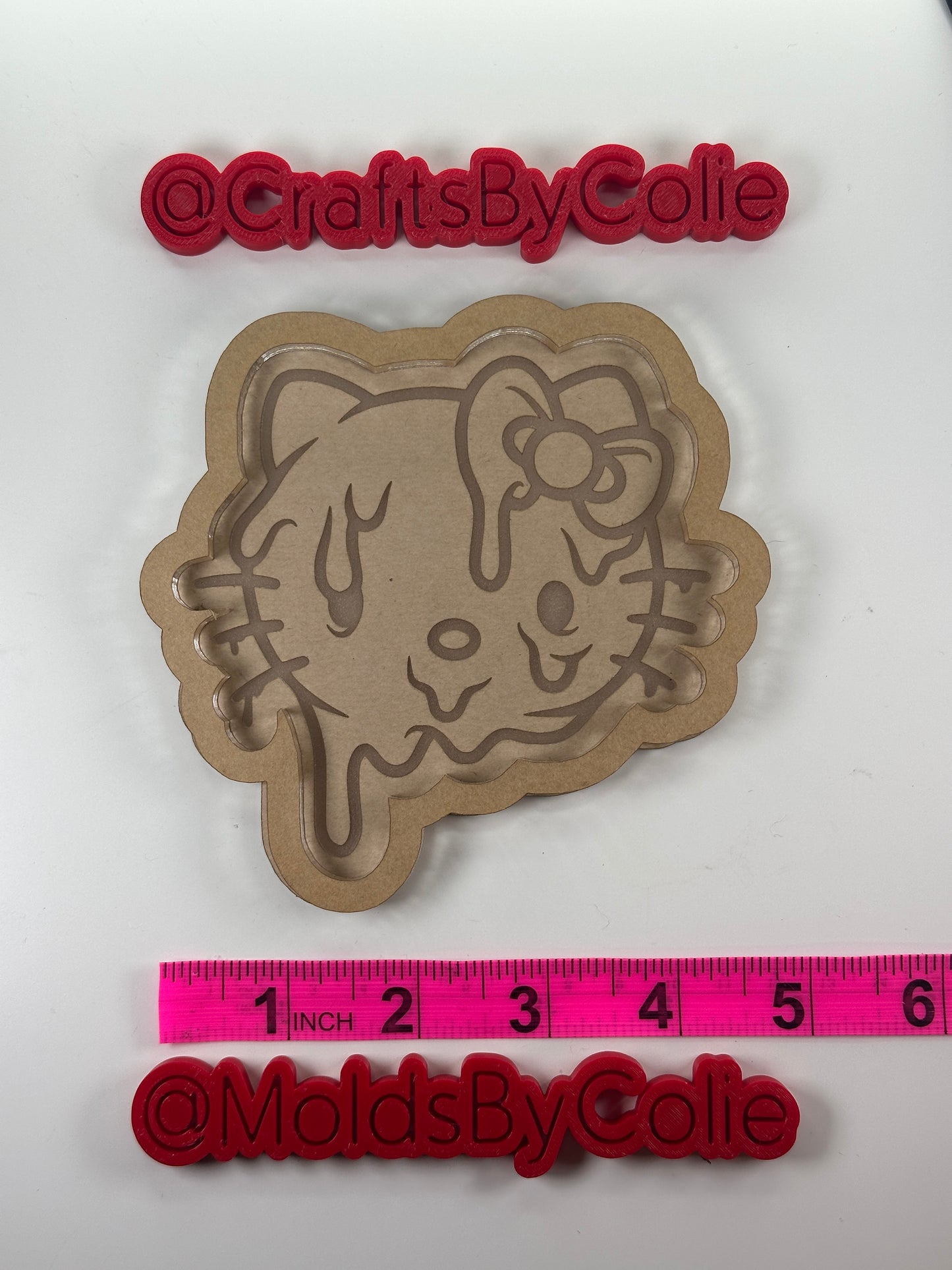 Drippy Kitty Tray - Silicone Mold