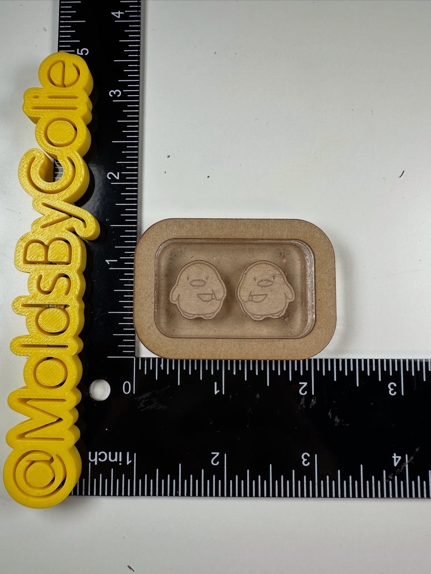 Penguin Stabby Studs - Silicone Mold