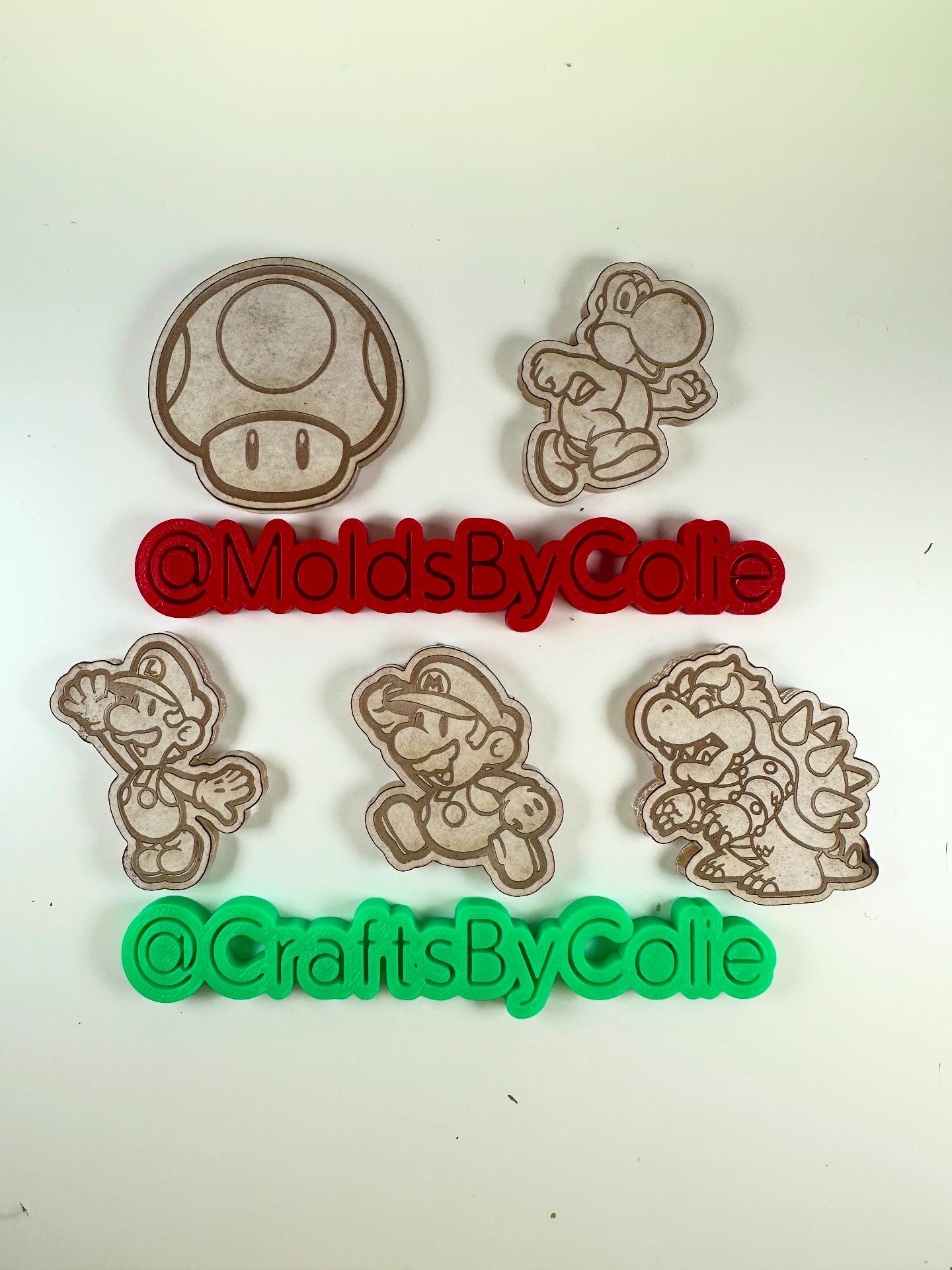 Paper Mario Flats - Silicone Mold