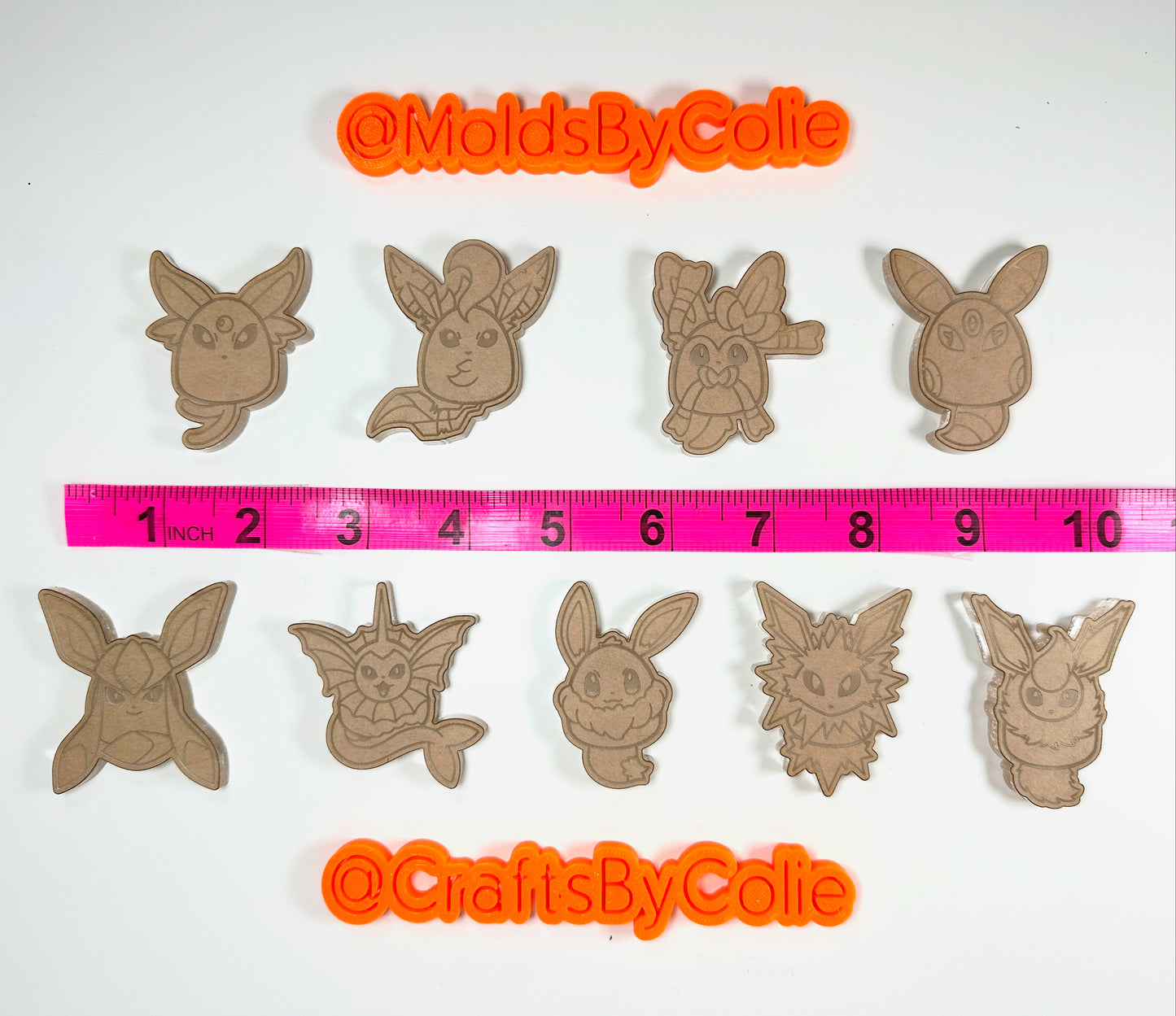 Eeveelution Squish - Silicone Mold