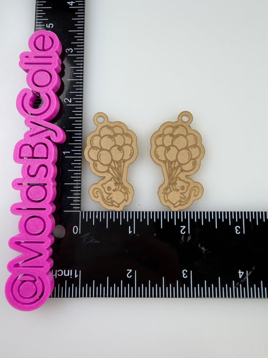 Mew Dangle Earrings