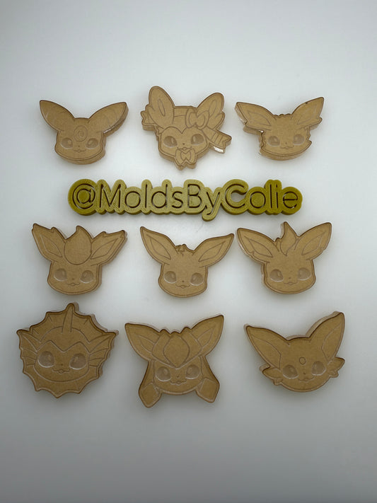 Eeveelution Heads