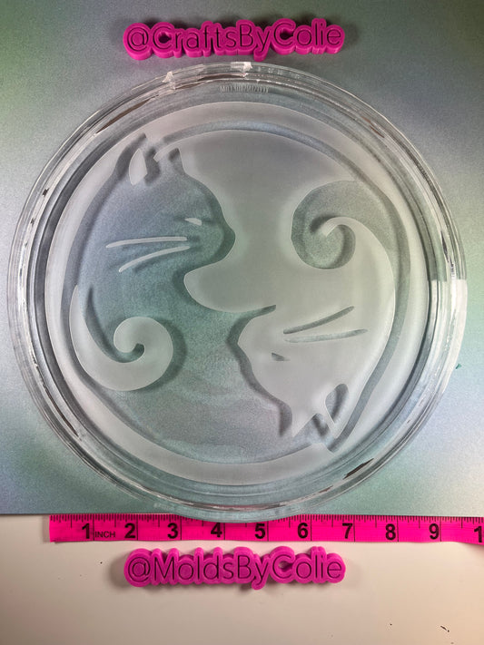 Cat Ying Yang - Silicone Mold