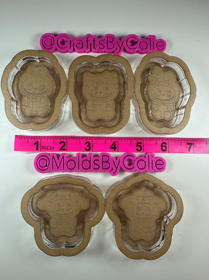 Labubu Flats - Silicone Mold