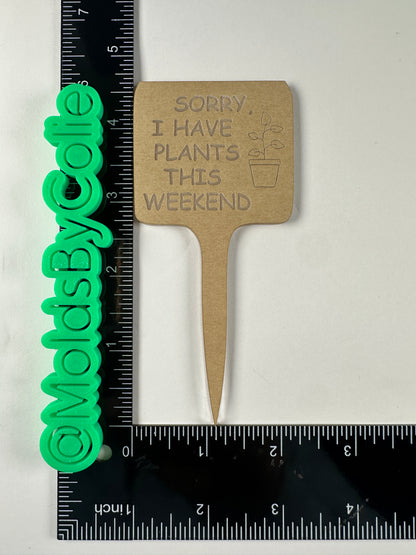 Plant Stakes - Silicone Mold