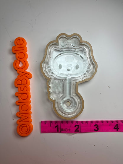 San Baby Rattle Shaker - Silicone Mold