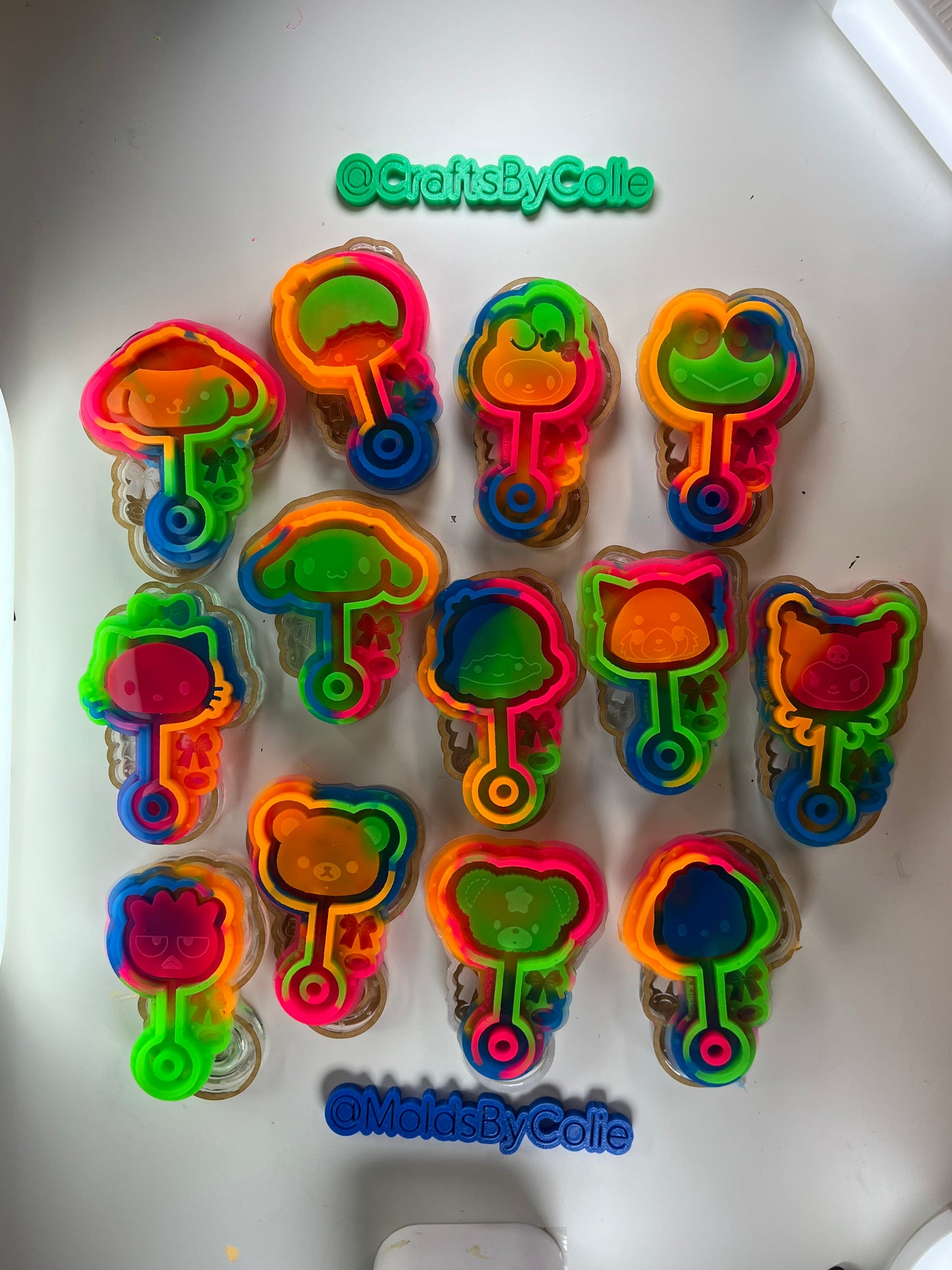 San Baby Rattle Shaker - Silicone Mold