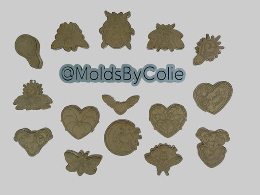 Valentine Bugs - Silicone Molds