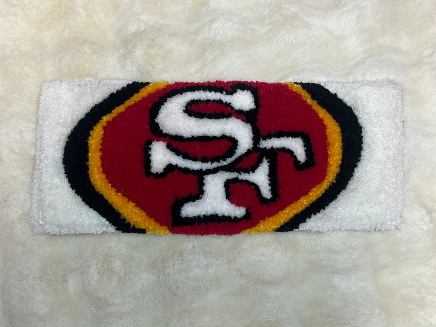 Football - Handmade Tufted Keyboard Rug