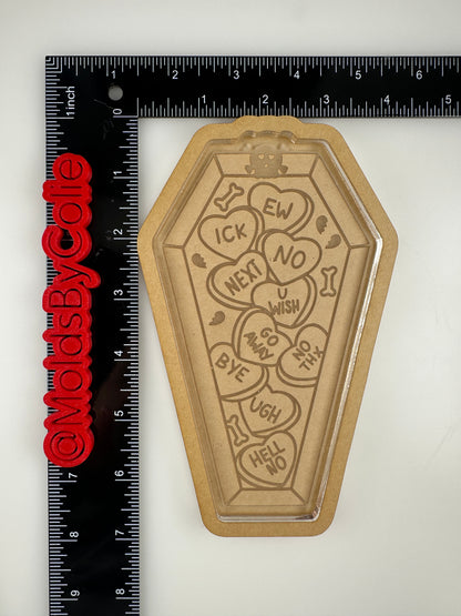 Love Coffin Tray