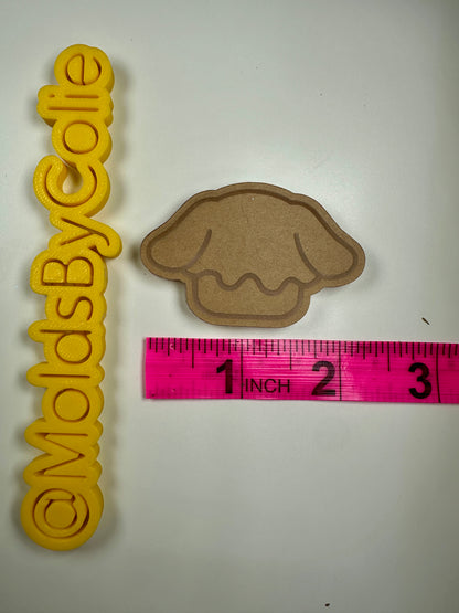San Cupcake Flats - Silicone Mold