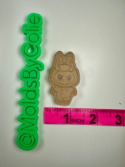 Halloween Labubu Flats - Silicone Mold