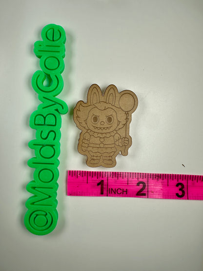 Halloween Labubu Flats - Silicone Mold