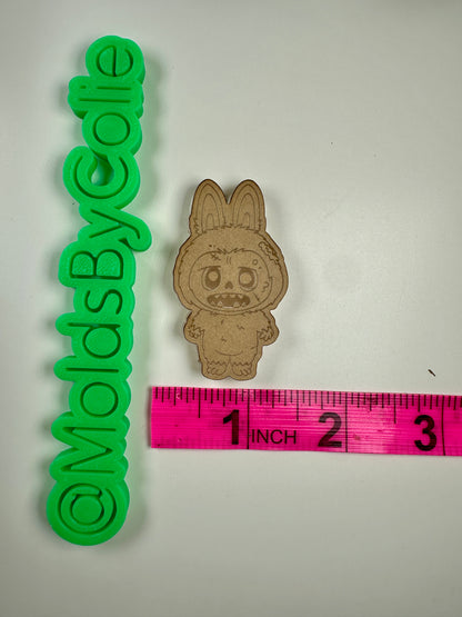 Halloween Labubu Flats - Silicone Mold