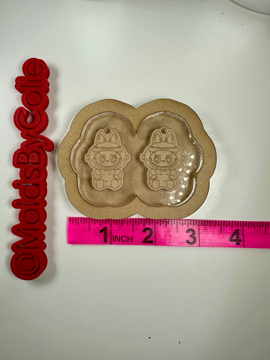 Bubu Frankenstein Dangle Earrings - Silicone Mold