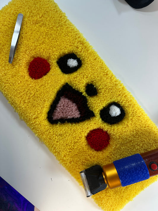 Electric Mouse - Handmade Tufted Keyboard Rug
