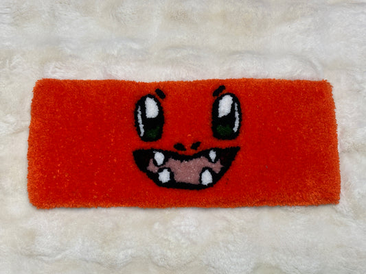 Fire Dragon - Handmade Tufted Keyboard Rug