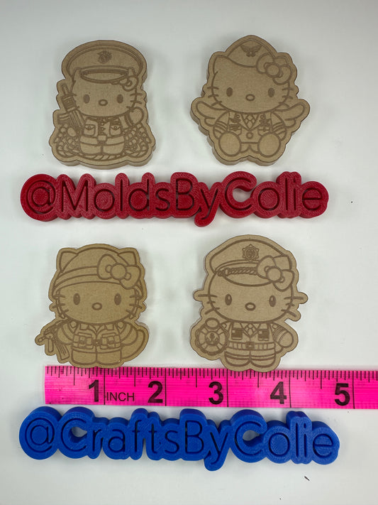 San Military Flats - Silicone Mold