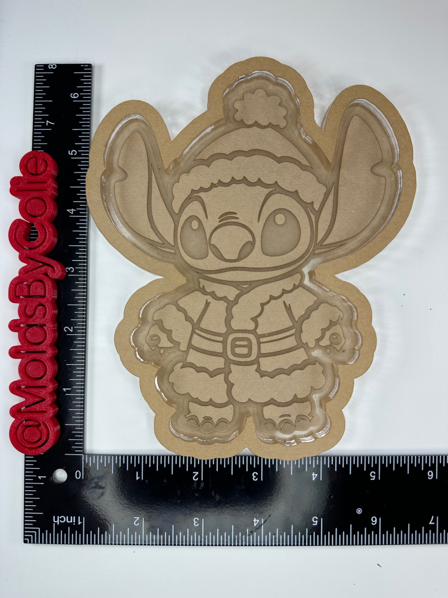Stitch Christmas Tray - Silicone Mold