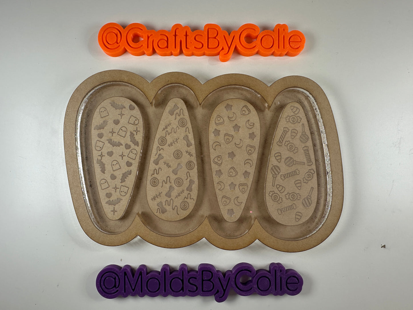 Halloween Bundle Hair Clips - Silicone Mold