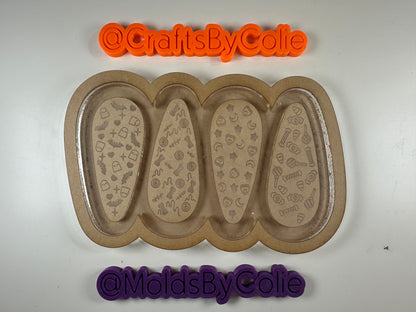 Halloween Bundle Hair Clips - Silicone Mold