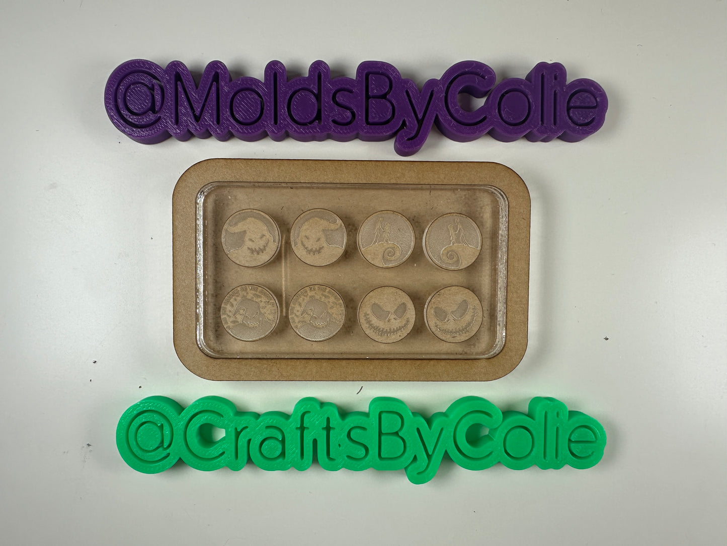 Nightmare Before Christmas Studs - Silicone Mold