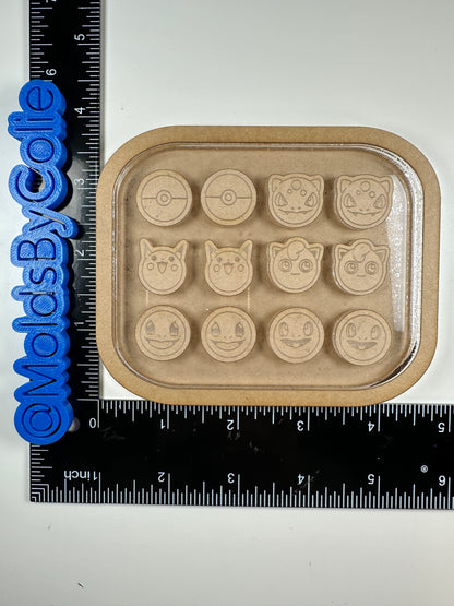 Poke Studs - Silicone Mold