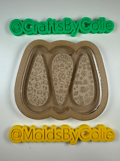 Spring Bundle Hair Clips - Silicone Mold