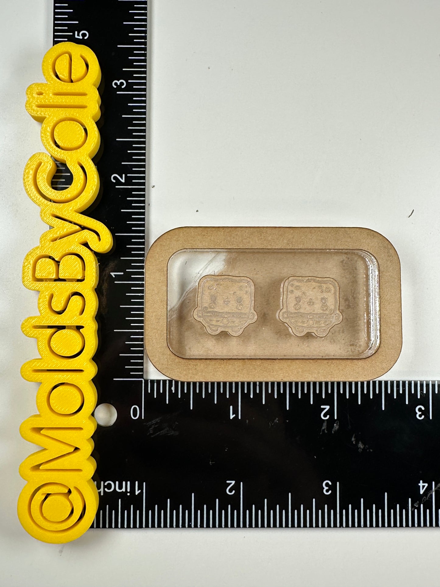 SpongeBob Studs - Silicone Mold