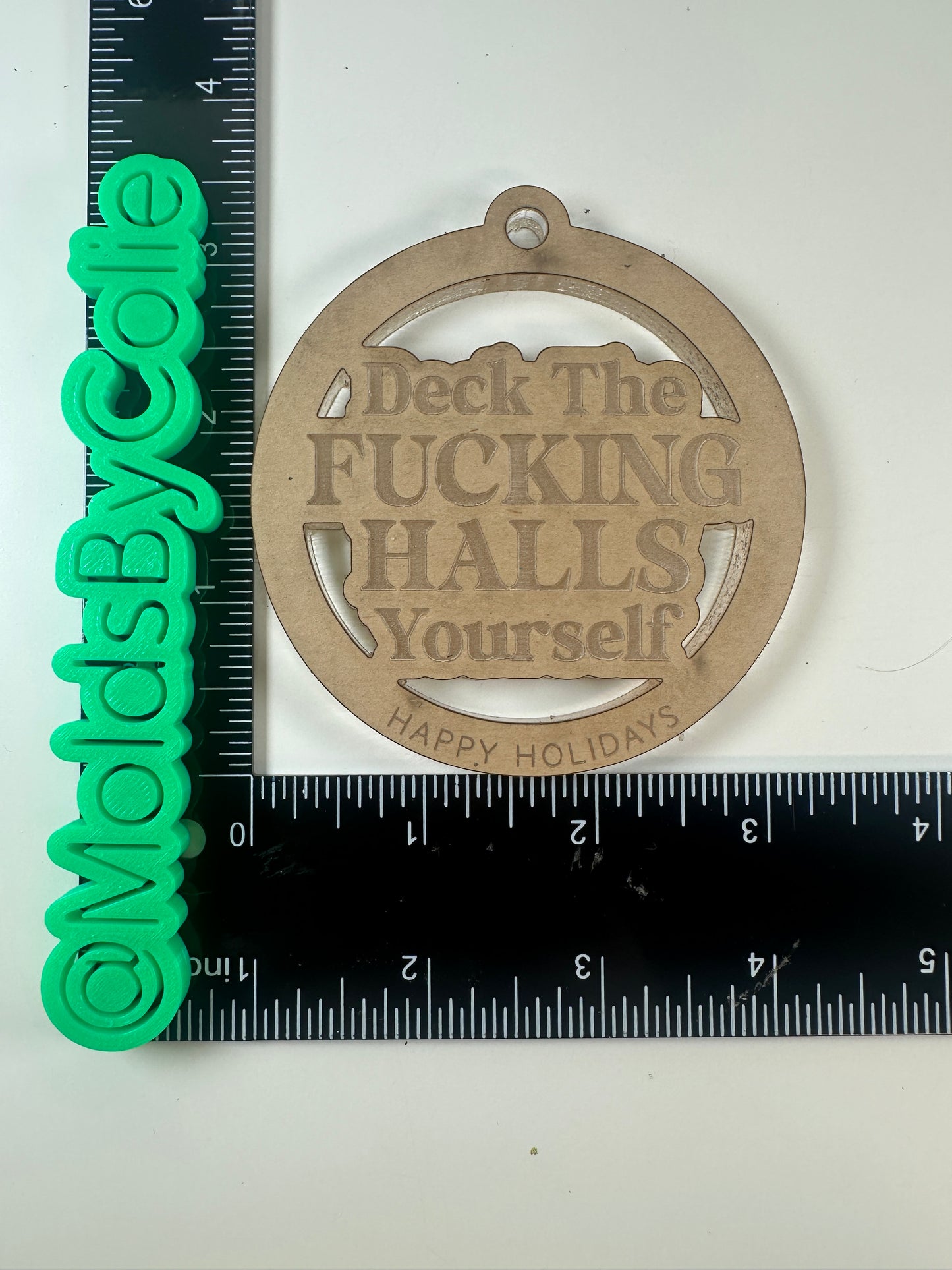 Deck the Fkn Halls - Silicone Mold