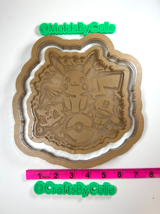 Poke Starter Tray - Silicone Mold