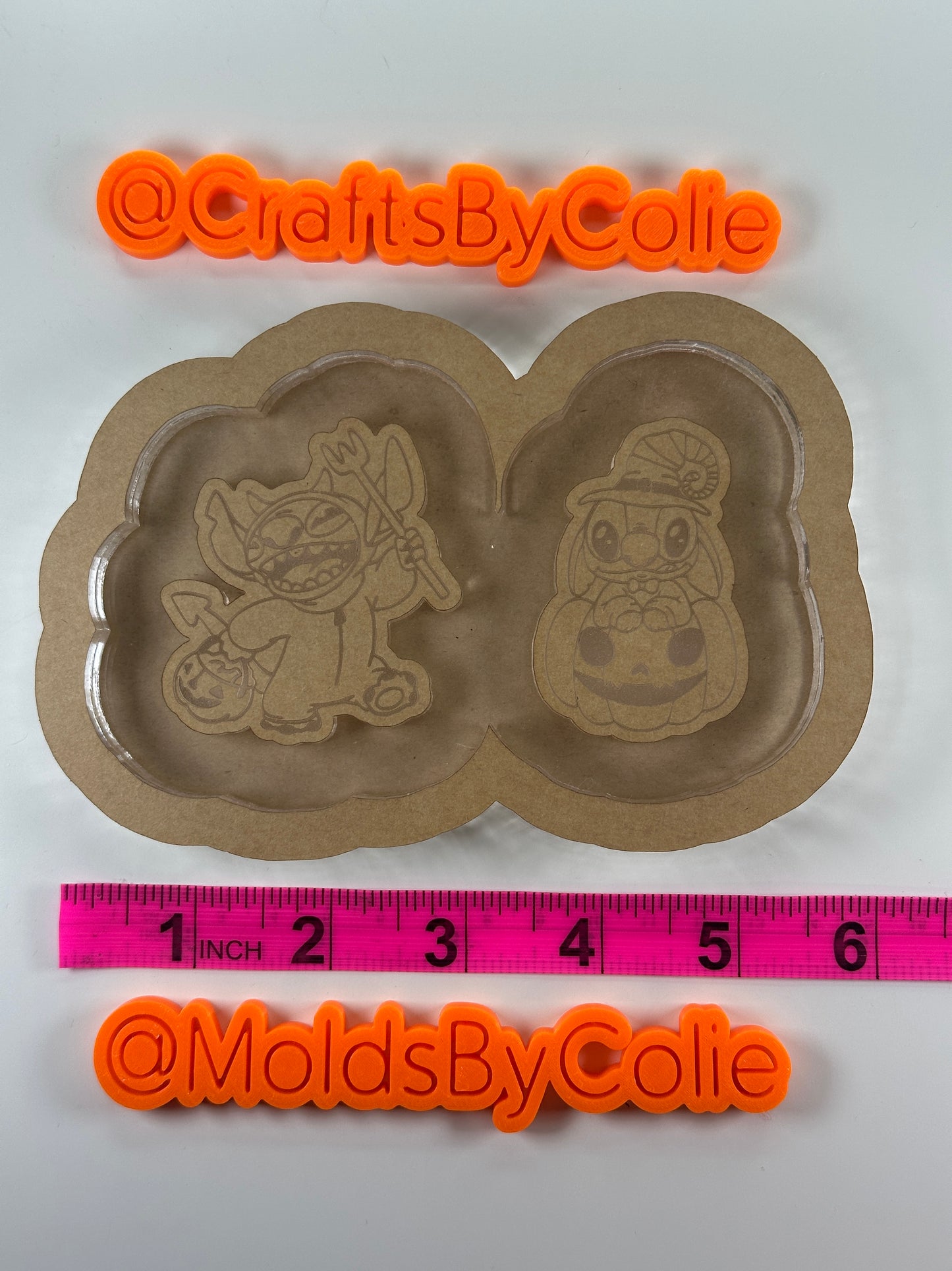 Halloween Stitch Flats V2 - Silicone Mold